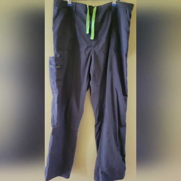 Men's Graphite Landau ProFlex Scrubs Lg (3 sets!) - Picture 8 of 12